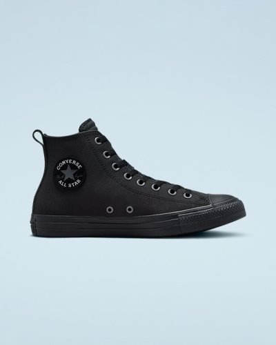 Converse Chuck Taylor All Star Tec-Tuff Water Resistant Høye Sko Dame, Svart NO-253238