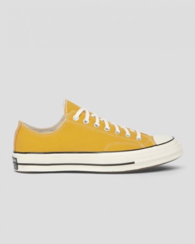 Converse Chuck 70 Vintage Lave Sko Dame, Gul NO-485049