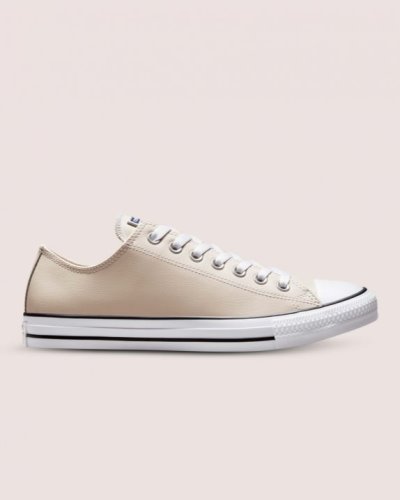 Converse Chuck Taylor All Star Faux Lær Sko Herre, Beige NO-656549