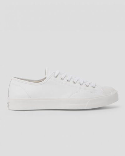 Converse Jack Purcell Foundational Lave Sko Dame, Hvite NO-349397