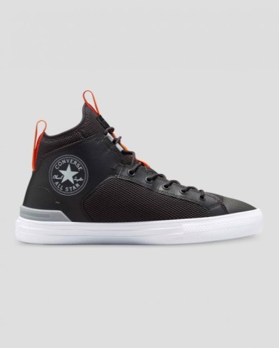 Converse Chuck Taylor All Star Ultra Mid Sko Herre, Mørke Grå NO-744385